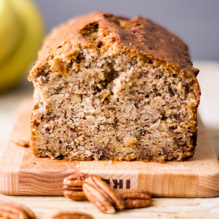 Banana Bread with Pecans