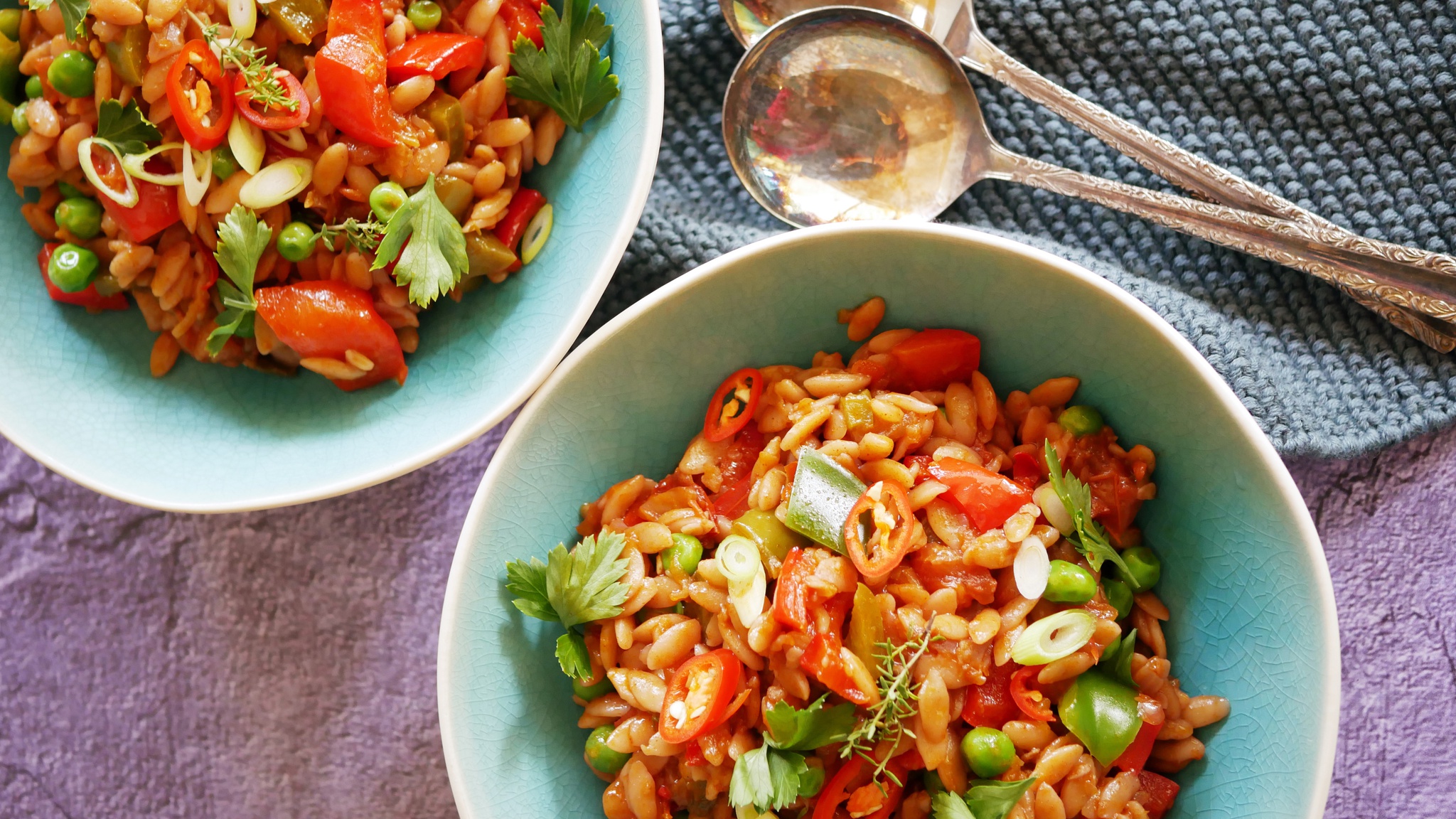 Risoni Vegetarian Jambalaya Recipe Fresco