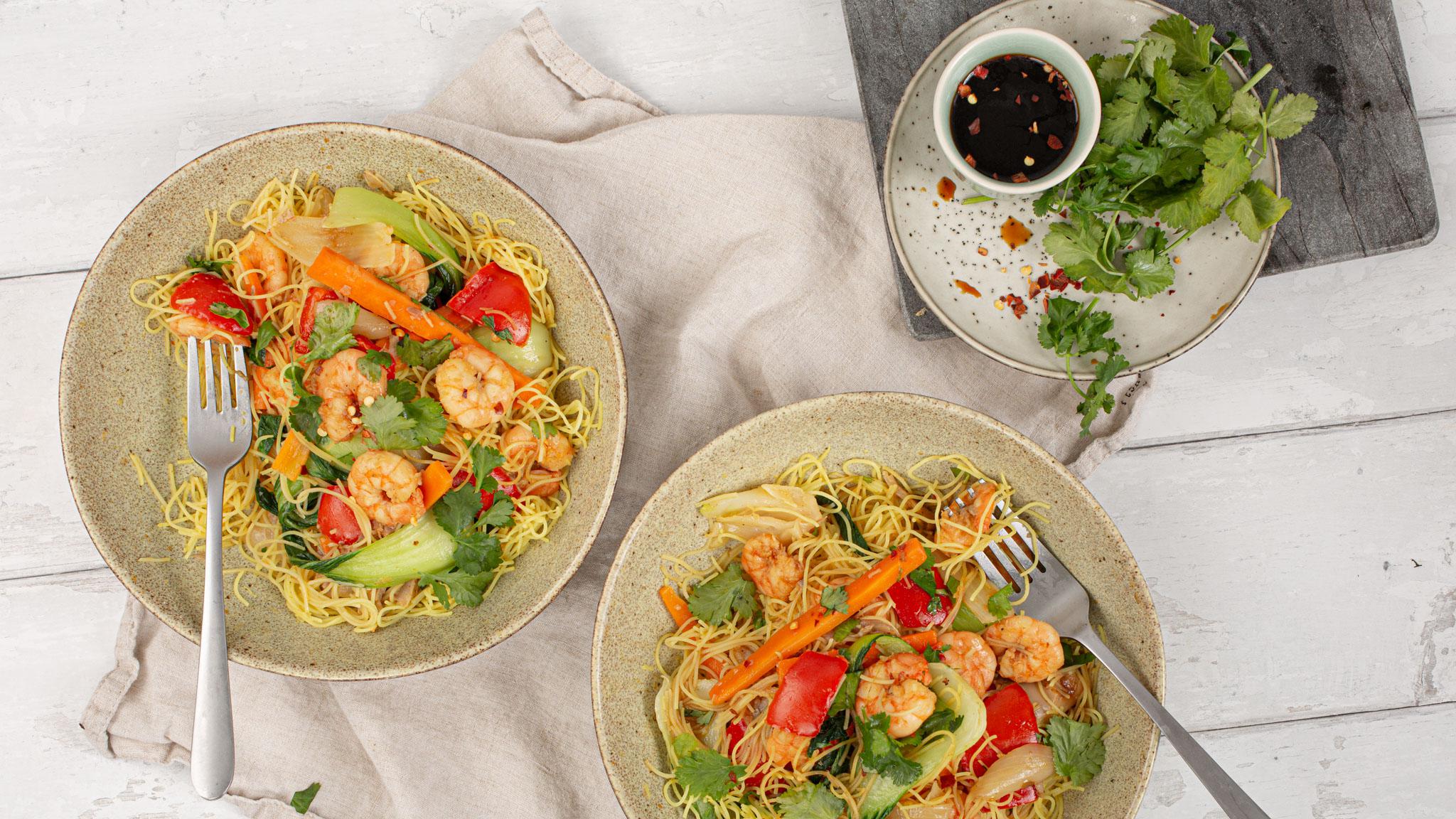 Recette Wok de crevettes aux légumes et autres recettes Chefclub daily