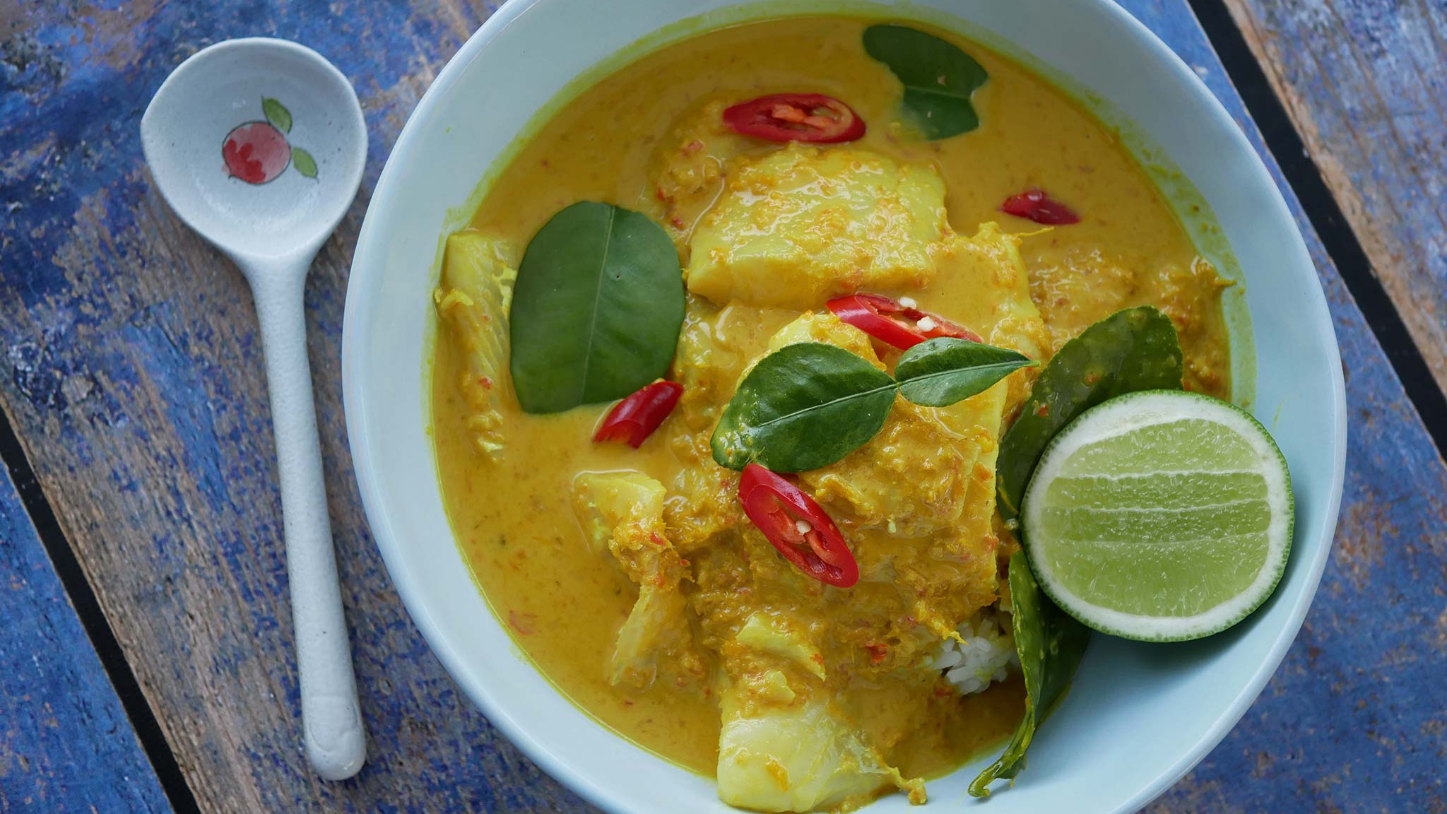 Turmeric Galangal Fish Curry Recipe Fresco