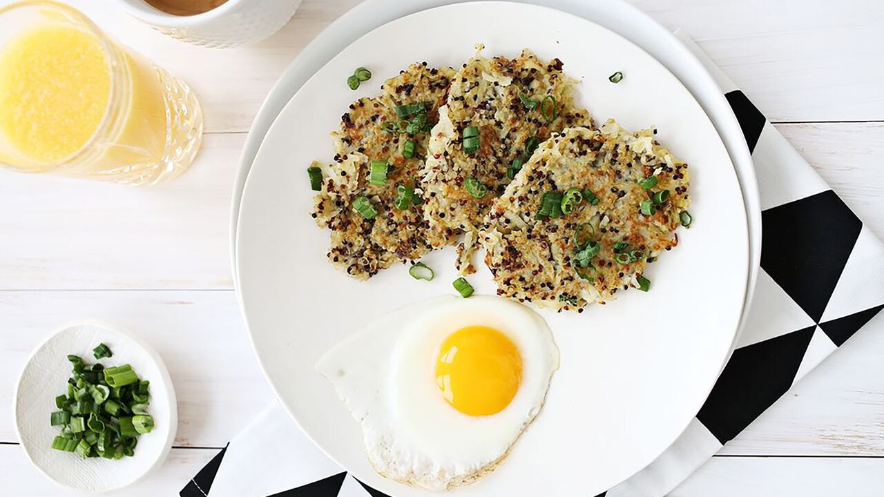 Quinoa Breakfast Hash Browns Recipe Fresco