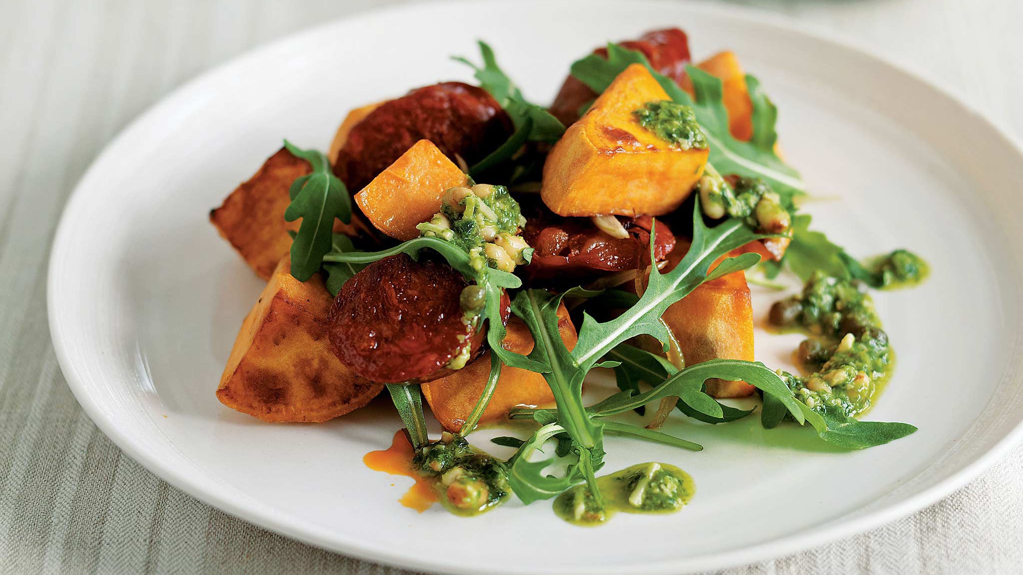 Sweet Potato and Chorizo Hash Recipe Fresco