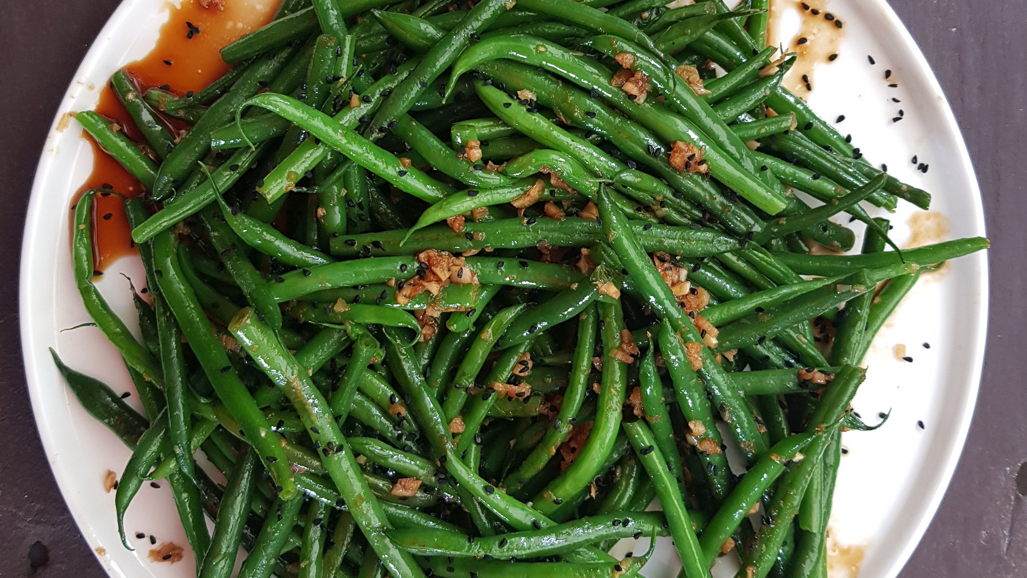 6 Minute Garlic Ginger Green Beans Recipe Fresco