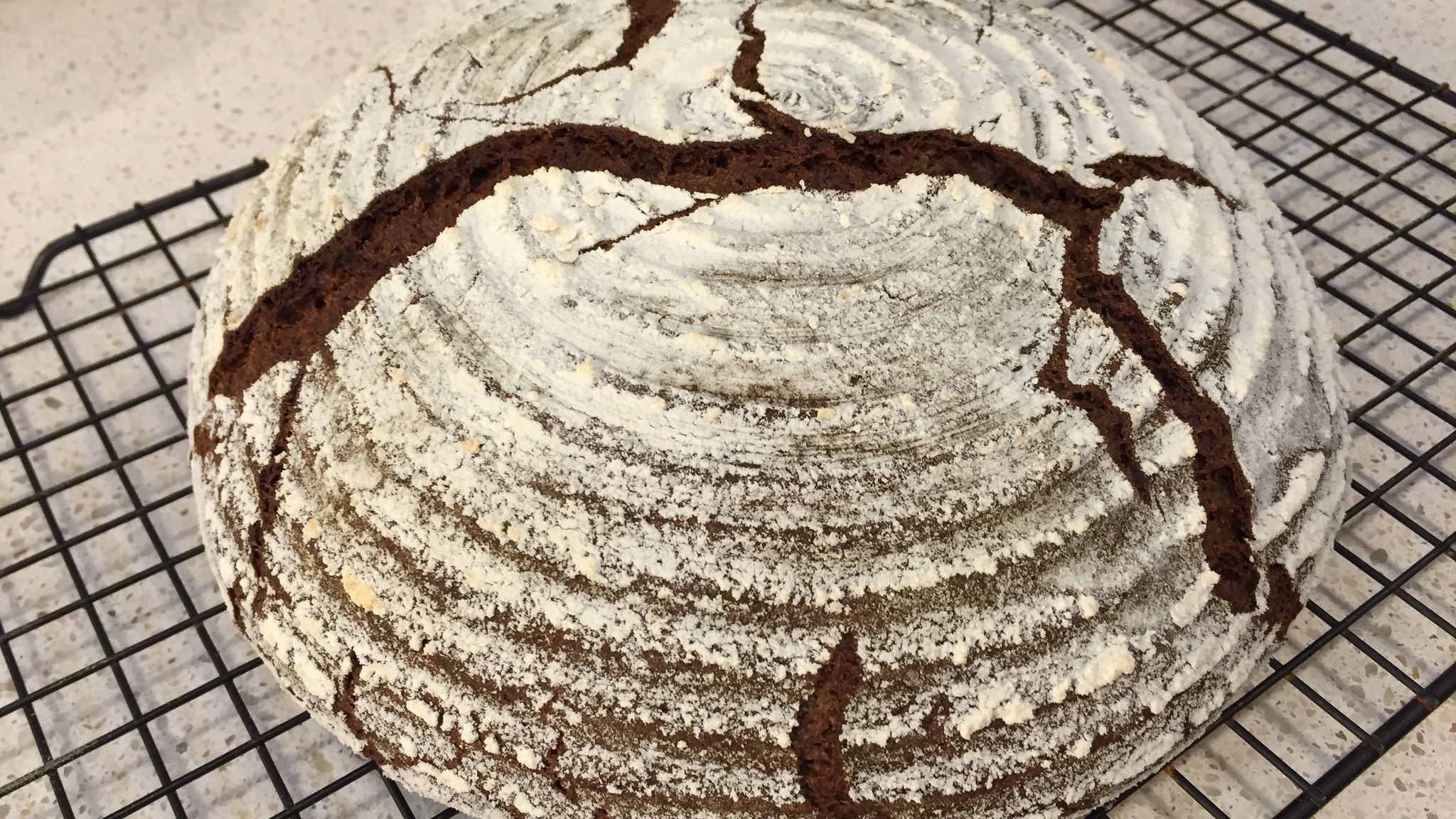 Rye Crust (German style rye sourdough bread) Recipe Fresco