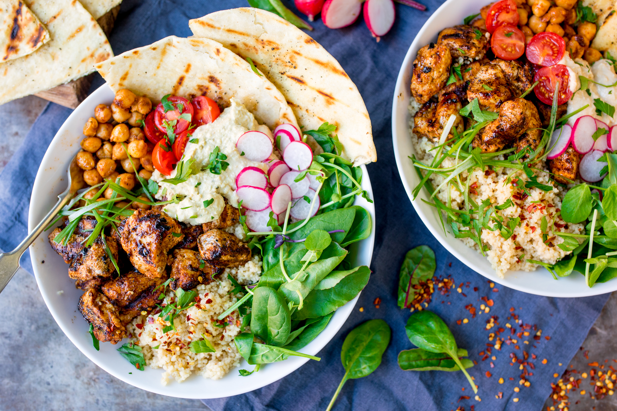 Chicken and Quinoa Salad Bowl - Nicky's Kitchen Sanctuary