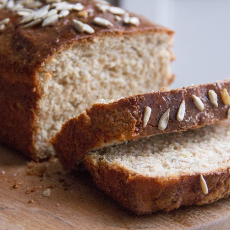 Whole-wheat Sunflower Seed and Honey Bread-image