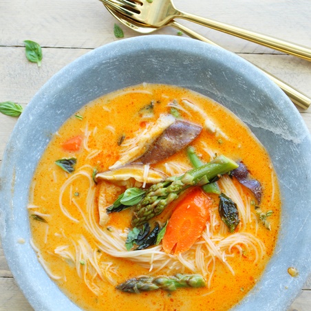 Thai Red Curry Soup-image