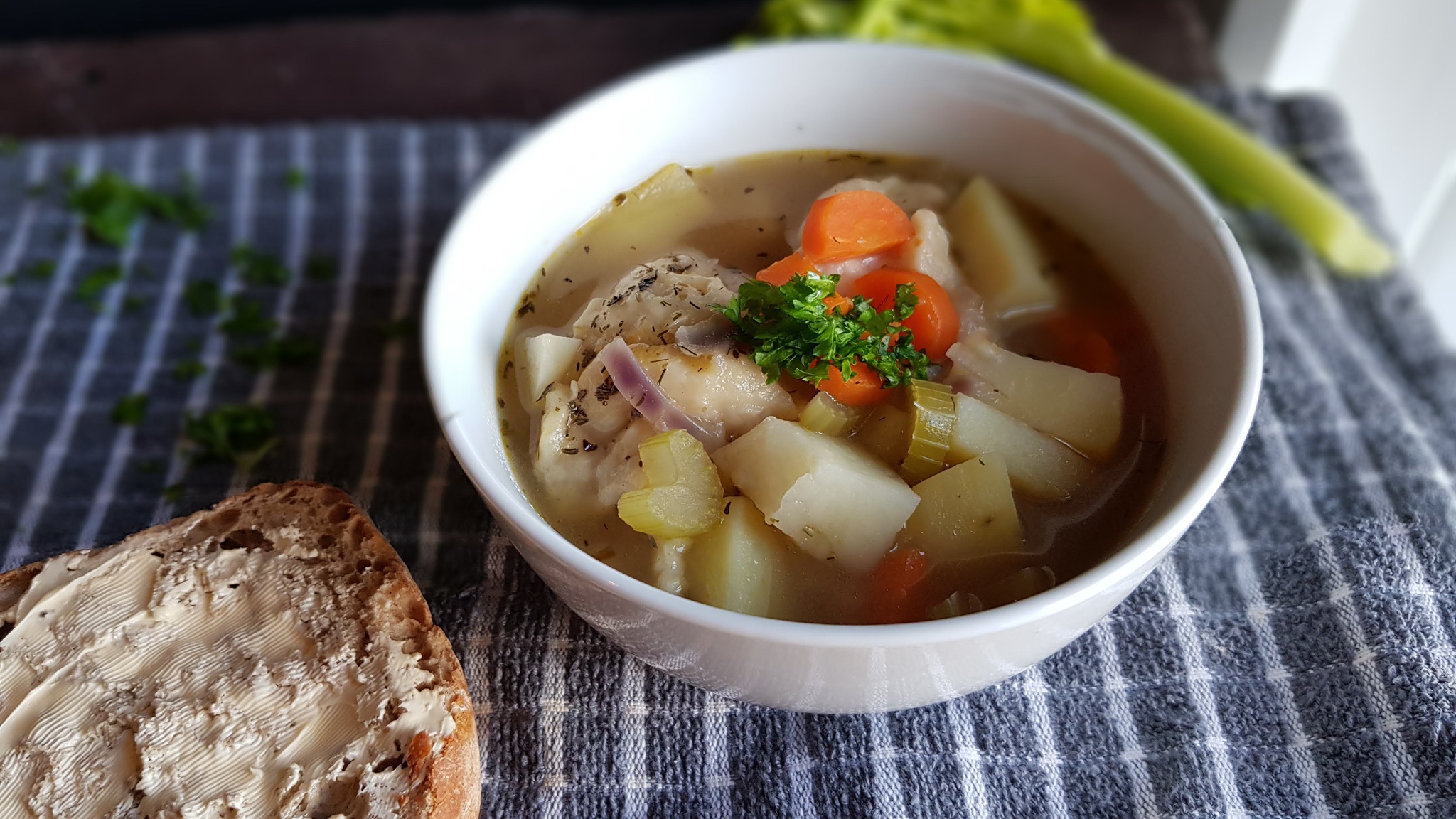 Vegetable Dumpling Soup Recipe Fresco