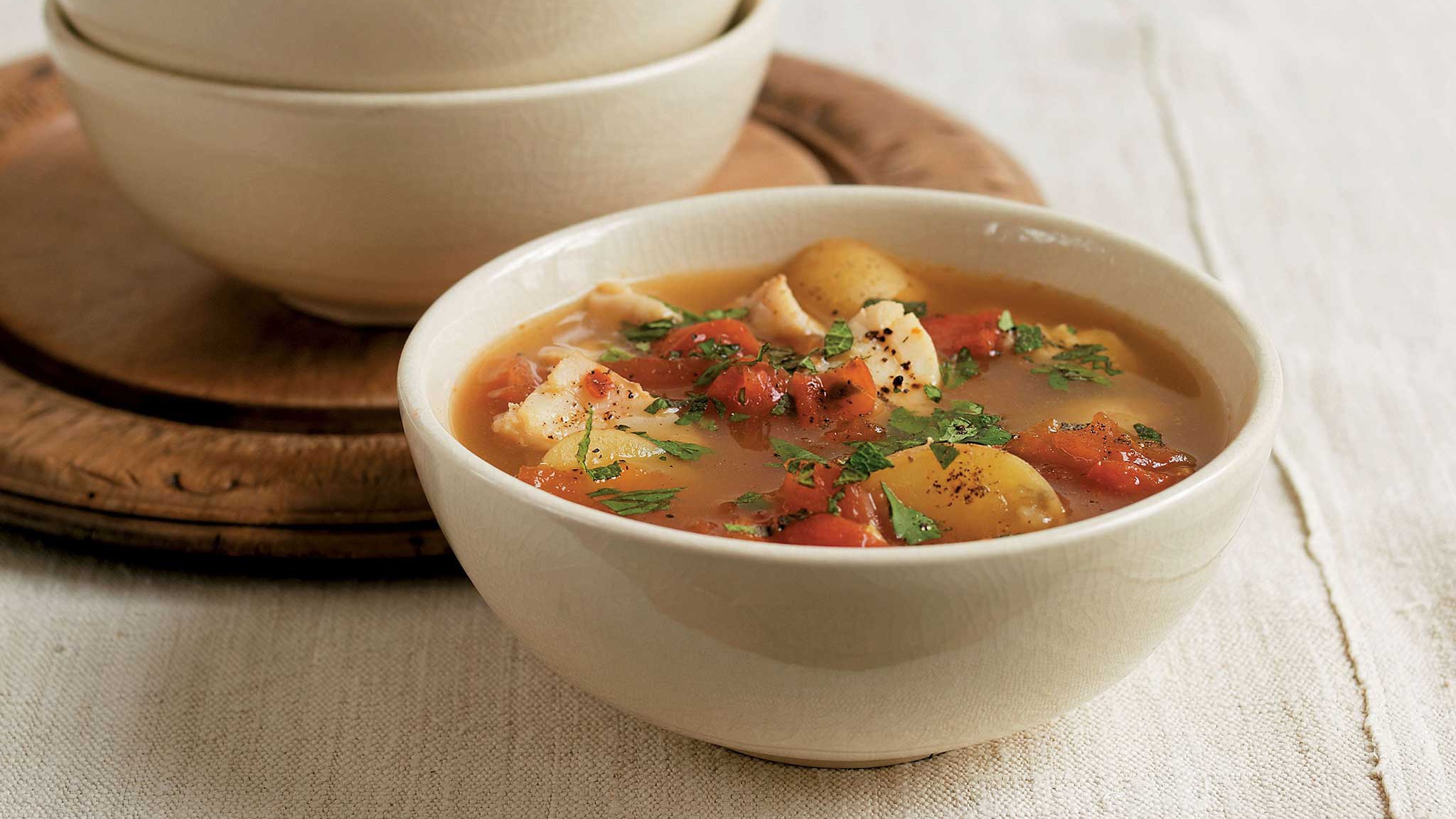 Spicy Fish and Potato Soup Recipe Fresco