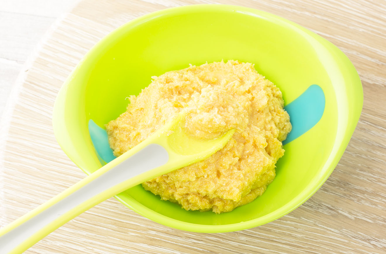 Puree De Potiron Et Poulet Recette Bebe De 7 A 9 Months Kenwood Recipes