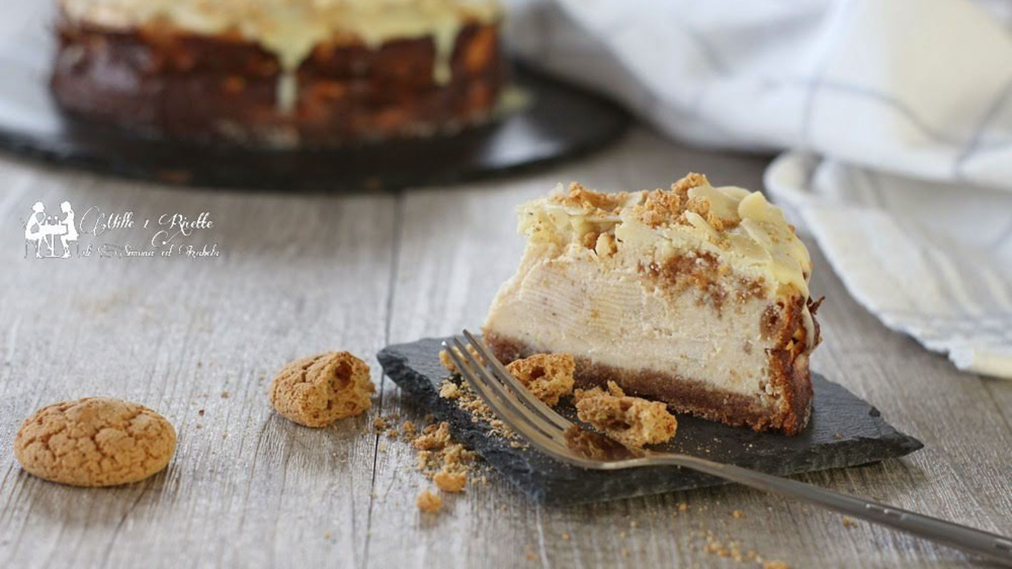 Baked Amaretti Cheesecake - Kenwood Recipes