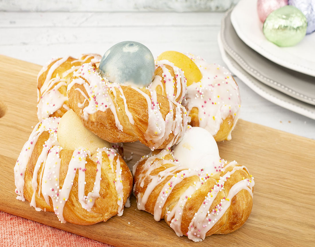 Petits Pains Italien De Paques En Forme D Anneaux Kenwood Recipes