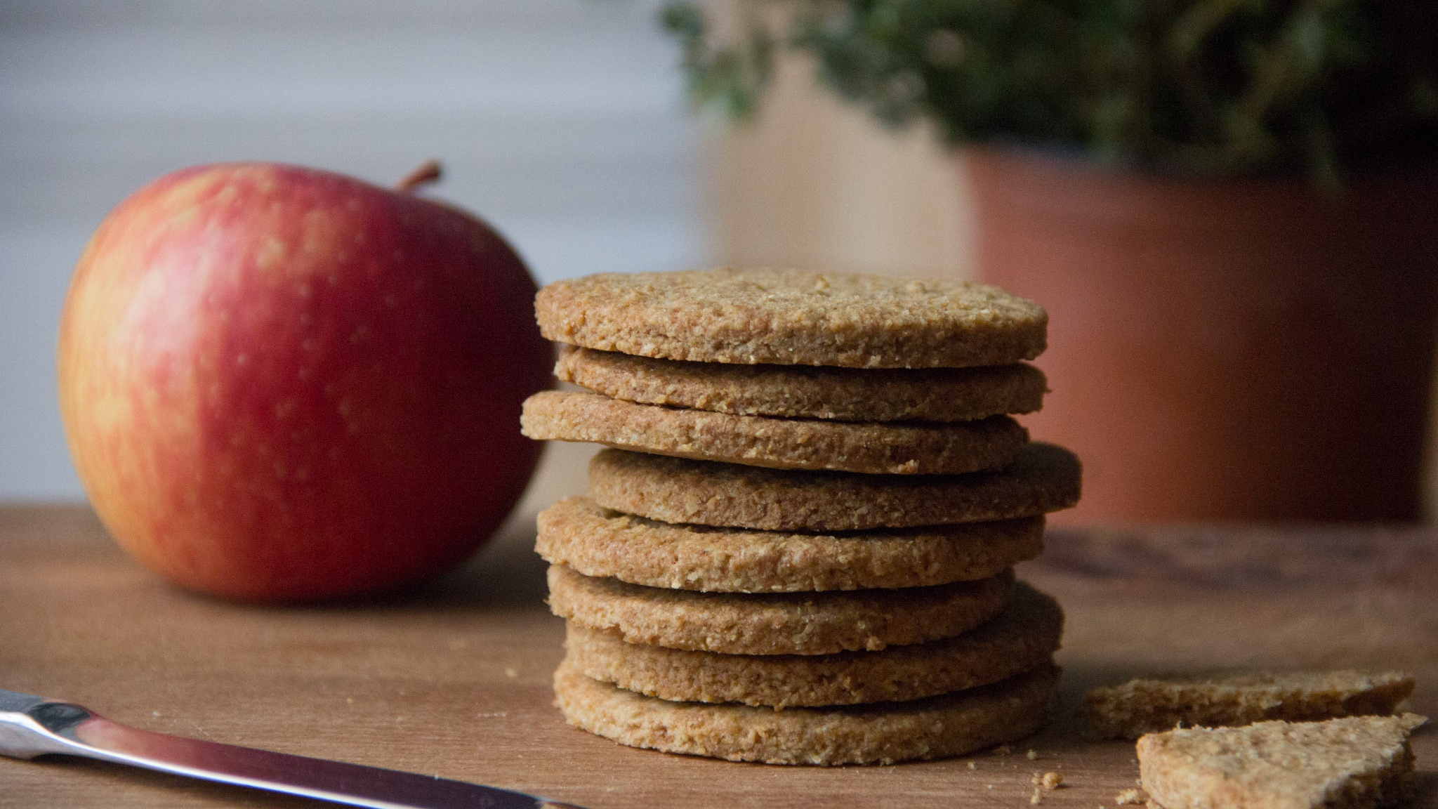 Spelt Oatmeal Crackers Recipe Fresco