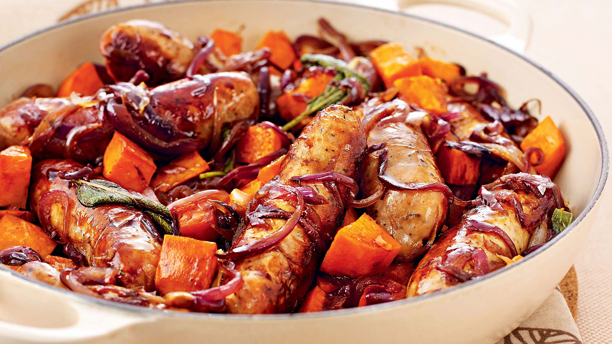 Sausage and Sweet Potato Hash Recipe Fresco