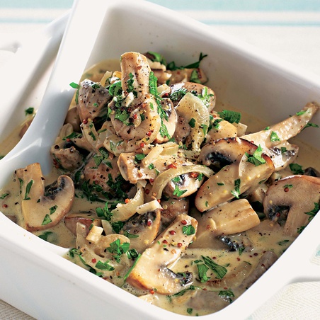 Creamy Mushroom Stroganoff-image